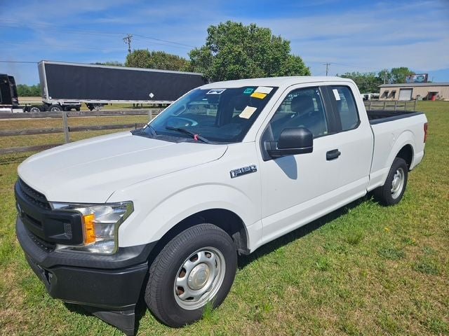 2020 Ford F-150 XL in Oxford White — front three-quarter view