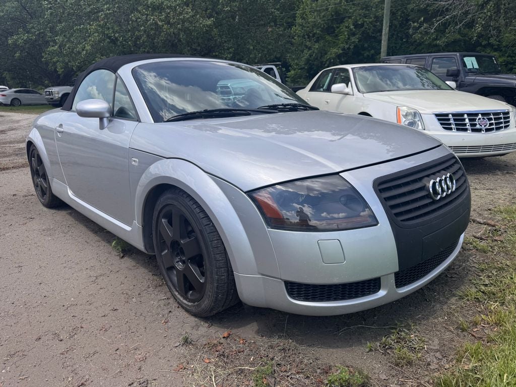 2001 Audi TT — rear three-quarter view